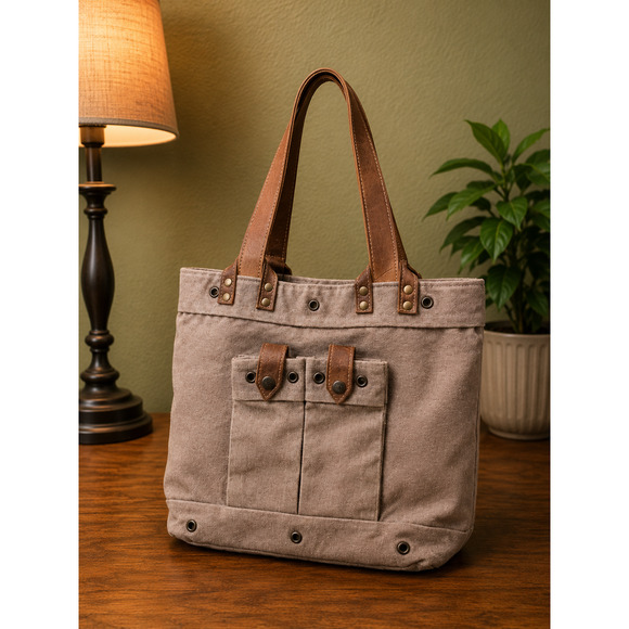 The Barrel Shack Handbags - Barrel Shack Canvas tote